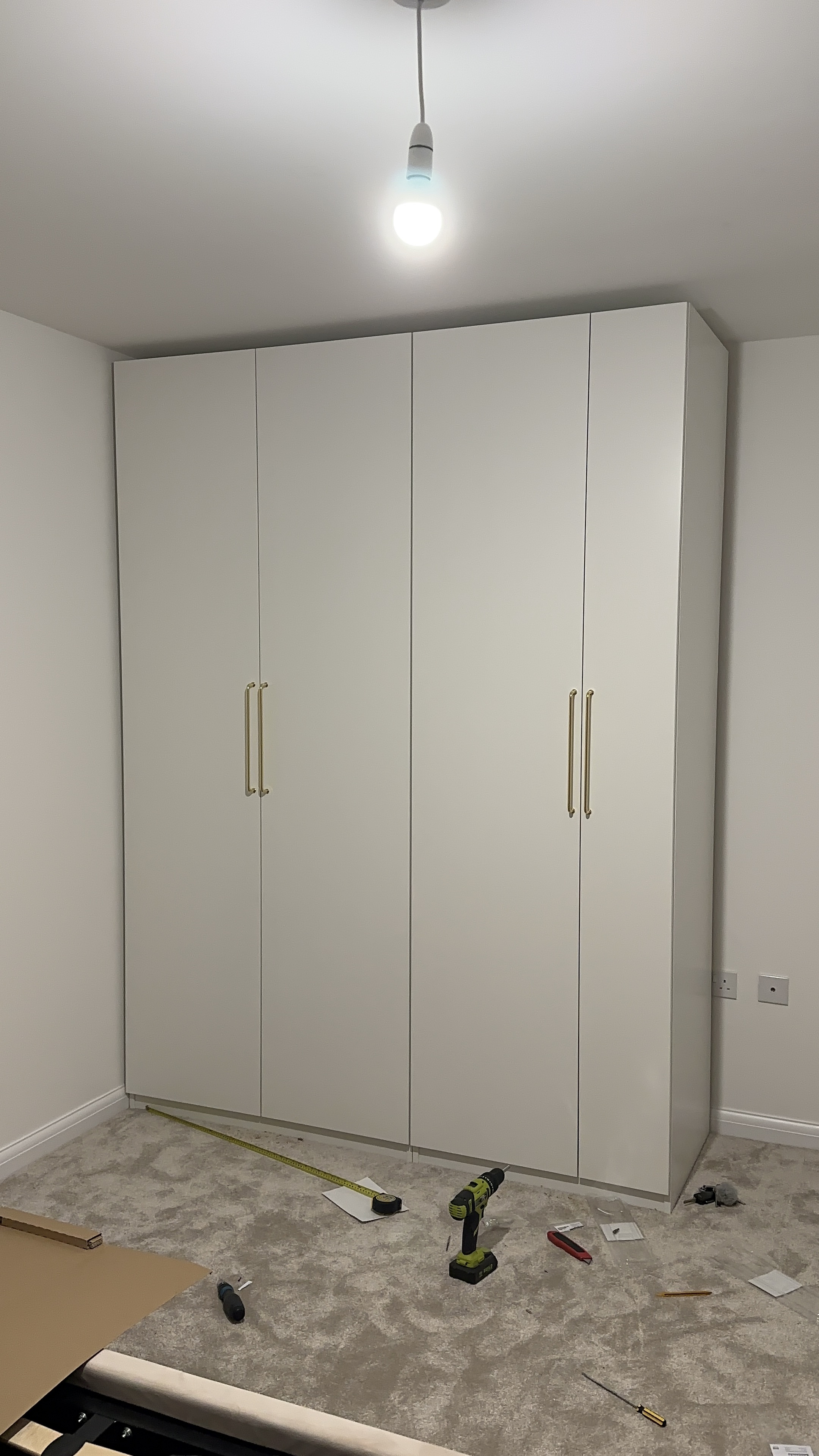 Assembled wardrobe