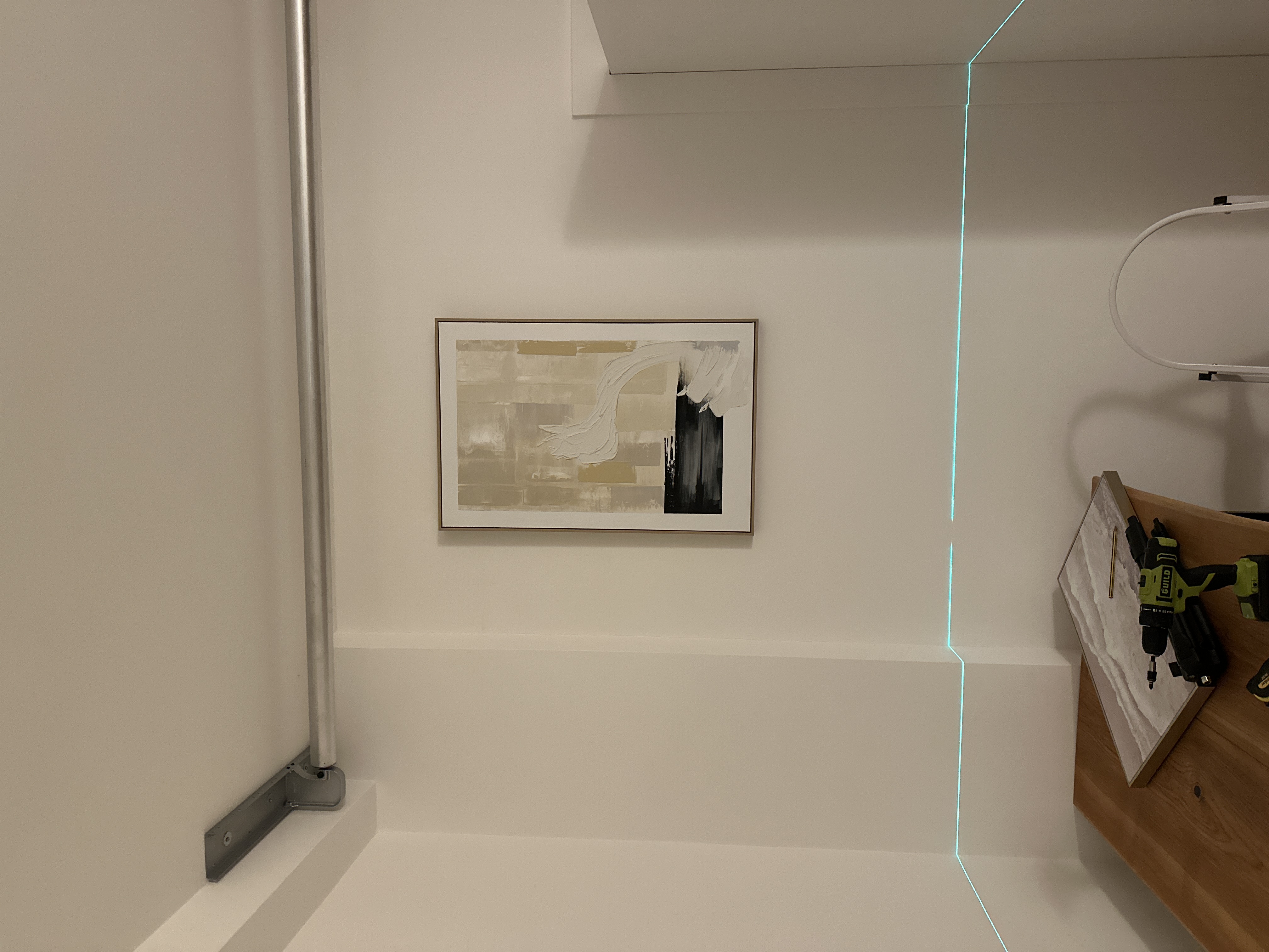 Mounted picture frame